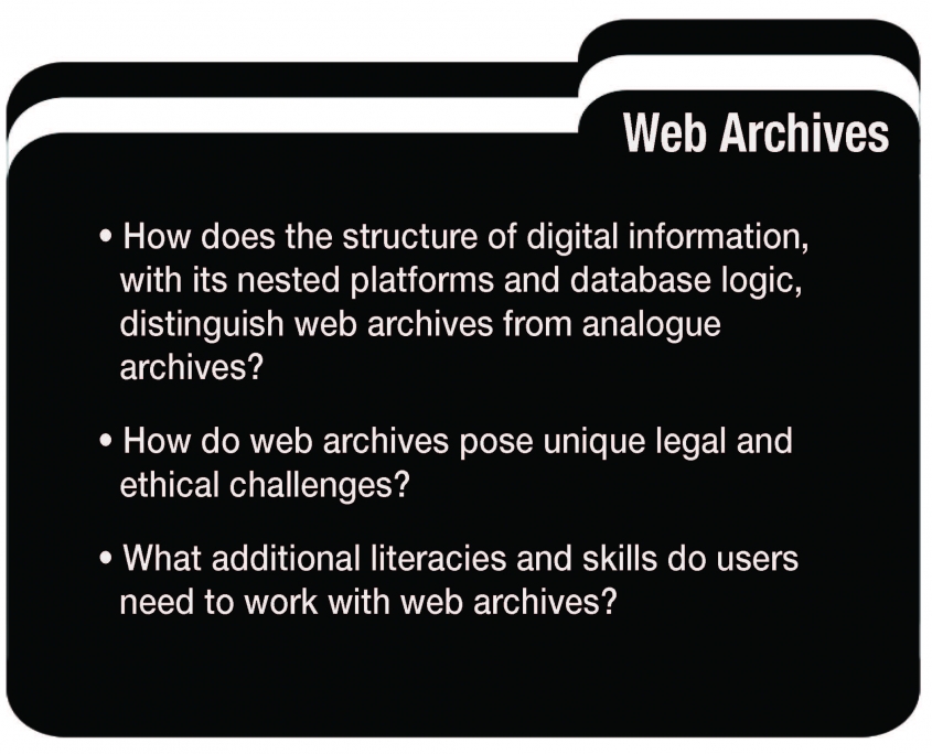 What are web archives?